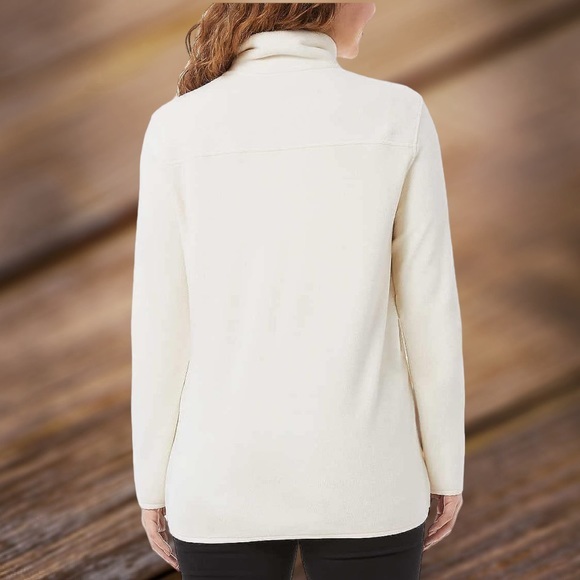 32 Degrees Heat Womens Midweight Snap Arctic Fleece‎ Pullover - Picture 3 of 10